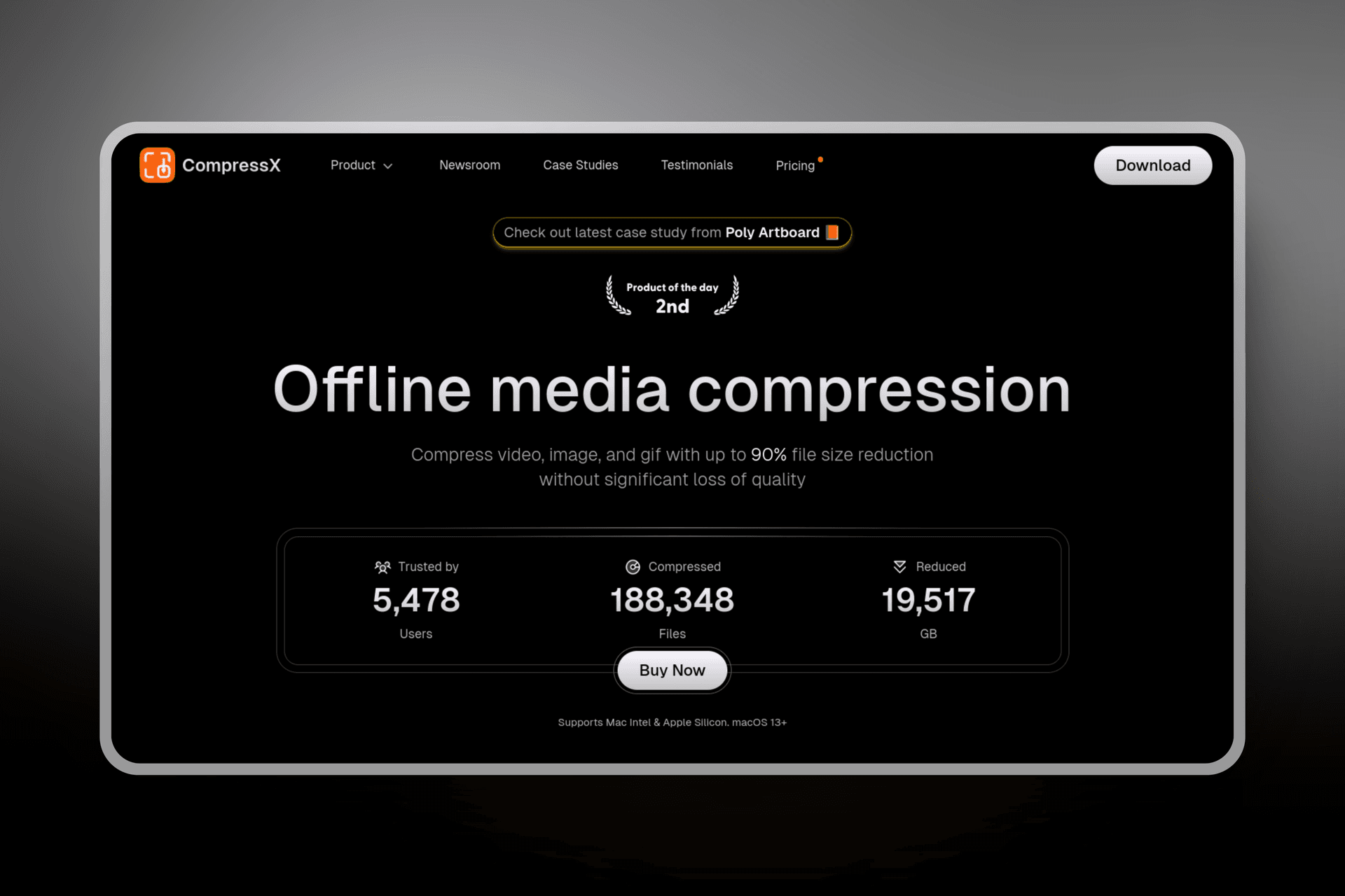 CompressX MacOs